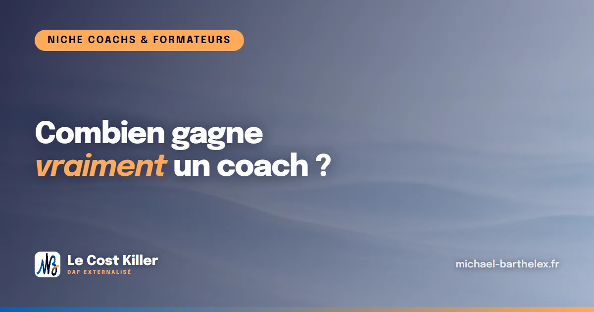 Combien gagne réellement un coach après charges (la simulation que personne ne montre)