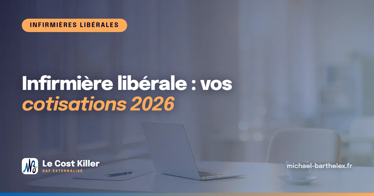 Cotisations infirmière libérale 2026 : URSSAF et CARPIMKO